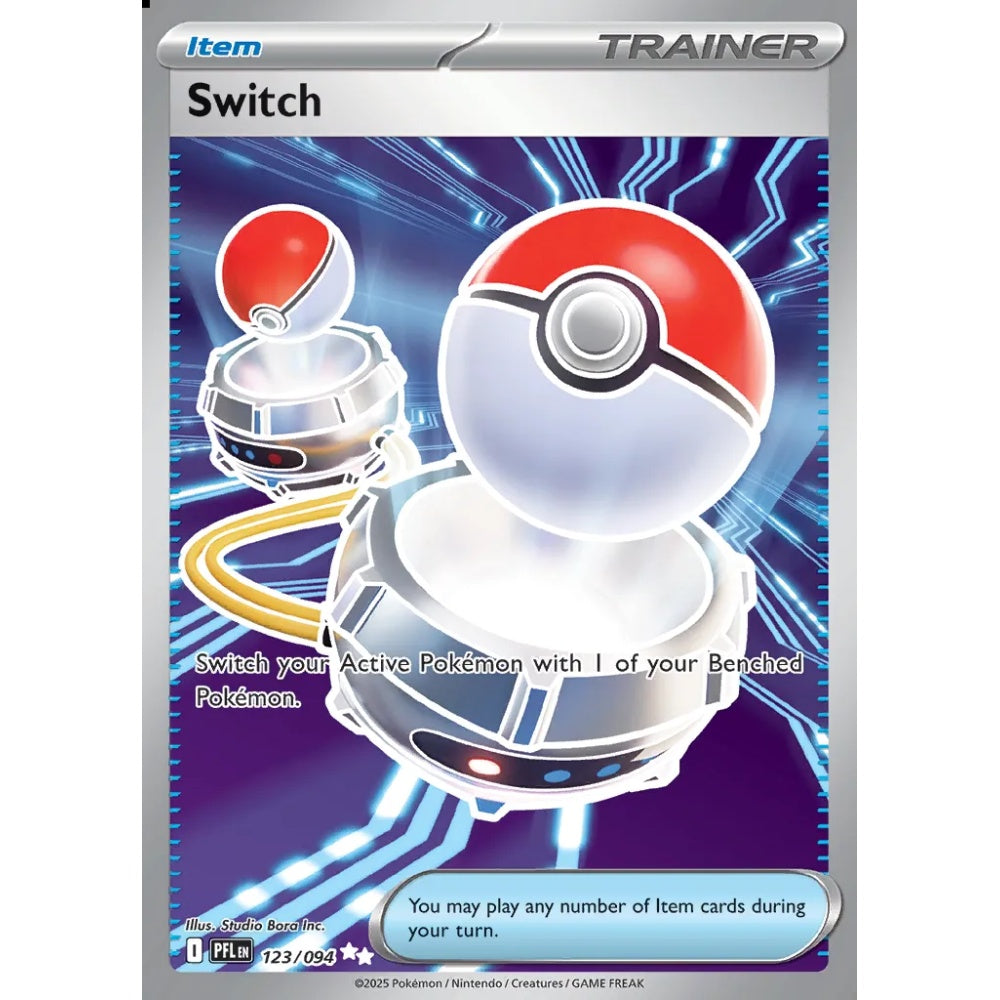 Switch Ultra Rare 123/094 Pokemon Card Game Phantasmal Flames