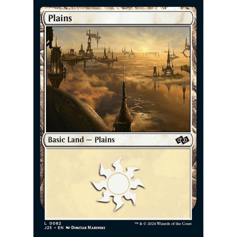 Plains, 82, common, Magic: The Gathering, Foundations Jumpstart