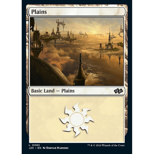 Plains, 82, common, Magic: The Gathering, Foundations Jumpstart