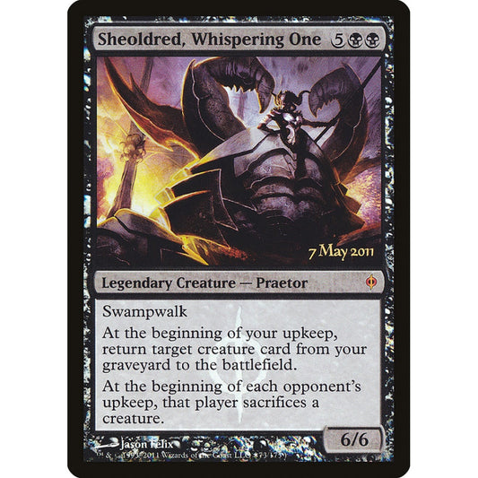 Sheoldred, Whispering One mythic 73★ Magic the Gathering New Phyrexia Promos Japanese