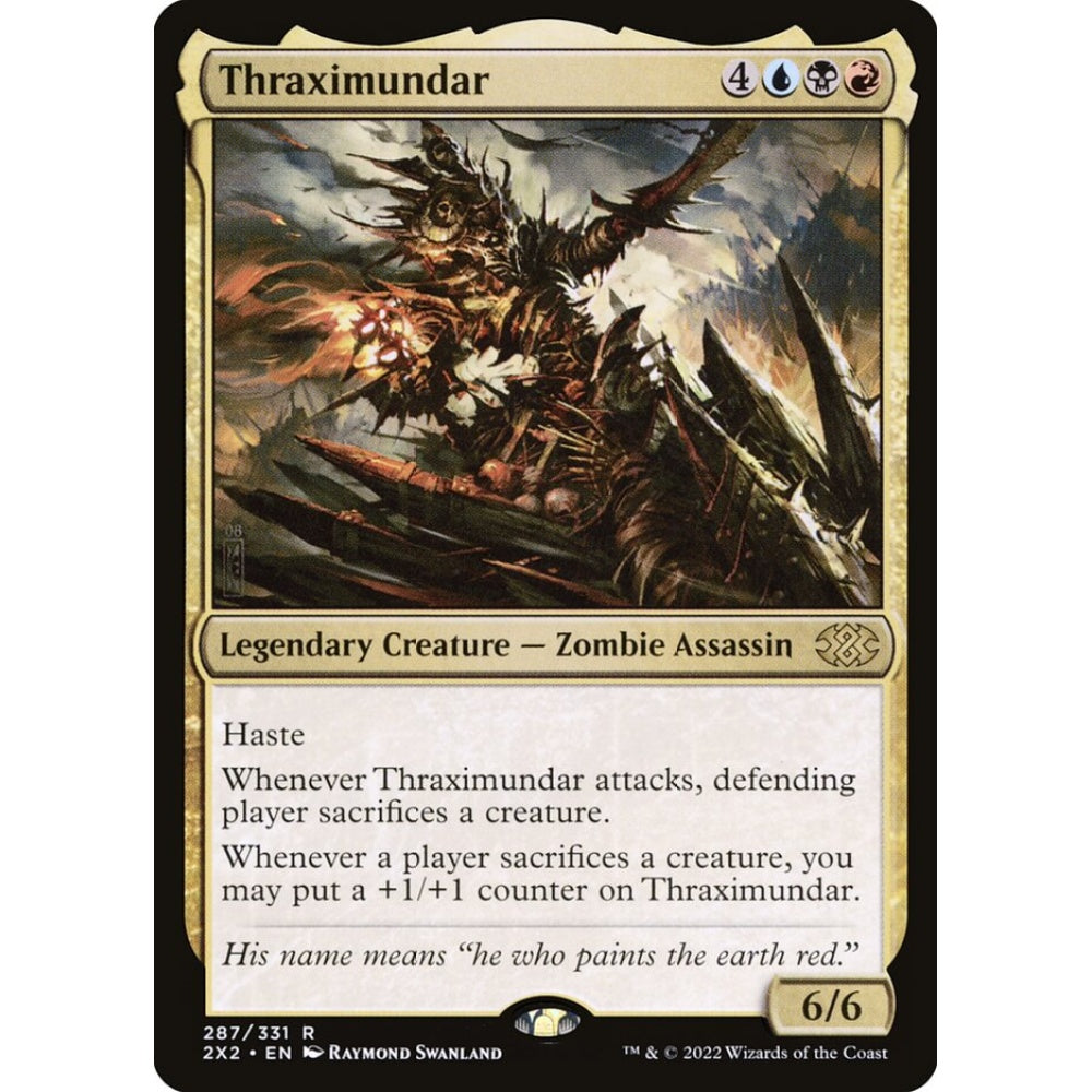 Thraximundar rare 287 Magic the Gathering Double Masters 2022