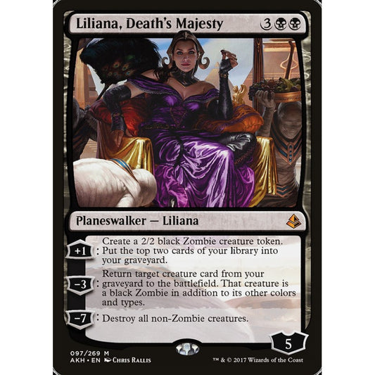 Liliana, Death's Majesty mythic 97 Magic the Gathering Amonkhet