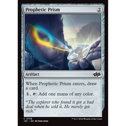 Prophetic Prism, 758, common, Magic: The Gathering, Foundations Jumpstart