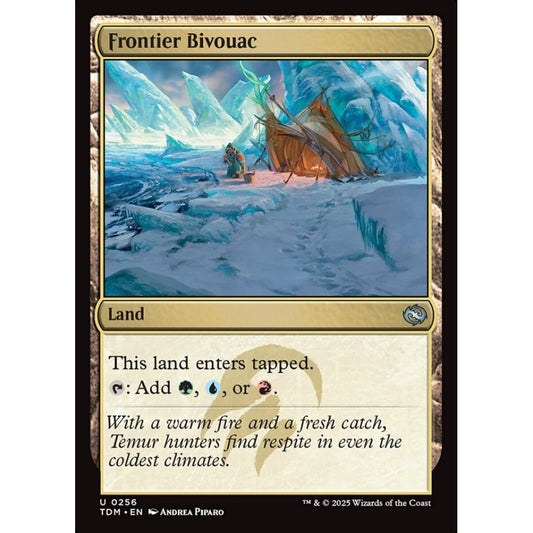 Frontier Bivouac uncommon 256 Magic the Gathering Tarkir: Dragonstorm