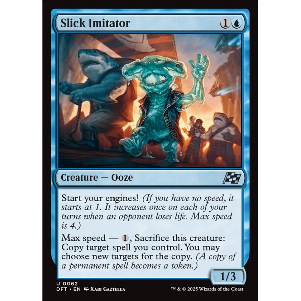 Slick Imitator, 62, uncommon, Magic: The Gathering, Aetherdrift