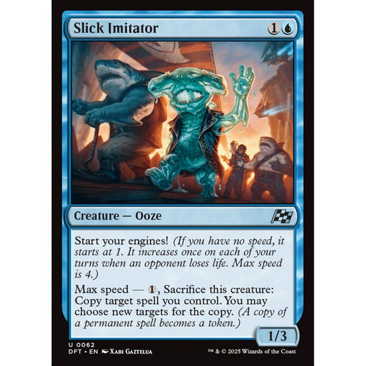 Slick Imitator, 62, uncommon, Magic: The Gathering, Aetherdrift