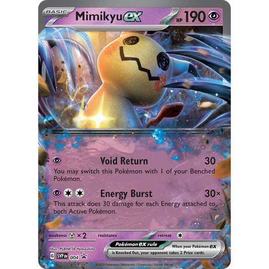 Mimikyu ex Promo 004 Pokemon Card Game Scarlet & Violet Promos