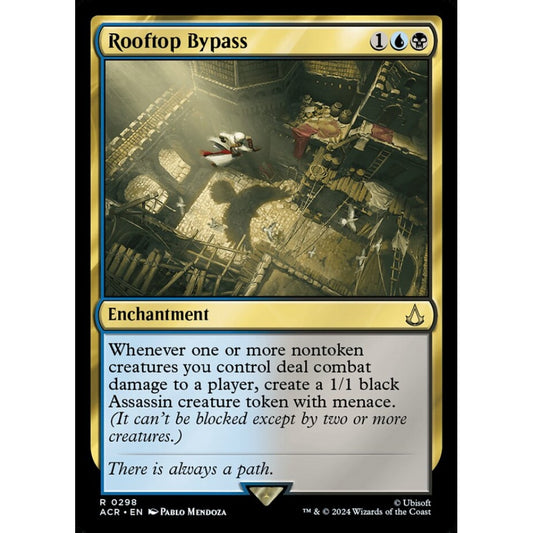 Rooftop Bypass rare 298 Magic the Gathering Assassin's Creed