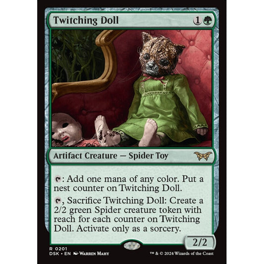 Twitching Doll, 201, rare, Magic: The Gathering, Duskmourn: House of Horror