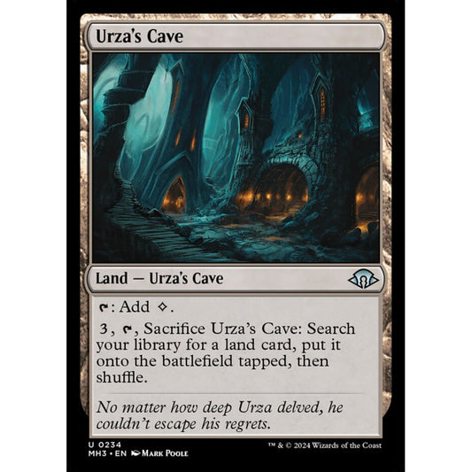 Urza's Cave, 234, uncommon, Magic: The Gathering, Modern Horizons 3