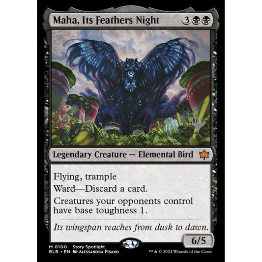 Maha, Its Feathers Night (M 100p PBLB Foil)