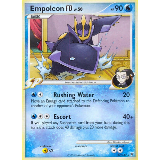 Empoleon FB Rare 27/147 Pokemon Card Game Supreme Victors