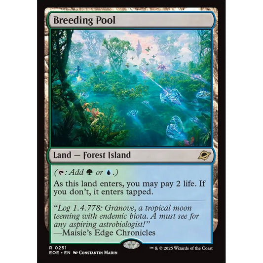 Breeding Pool rare 251 Magic the Gathering Edge of Eternities