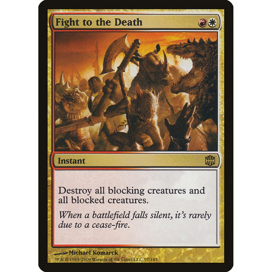 Fight to the Death rare 97 Magic the Gathering Alara Reborn
