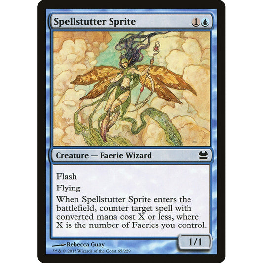 Spellstutter Sprite common 65 Magic the Gathering Modern Masters
