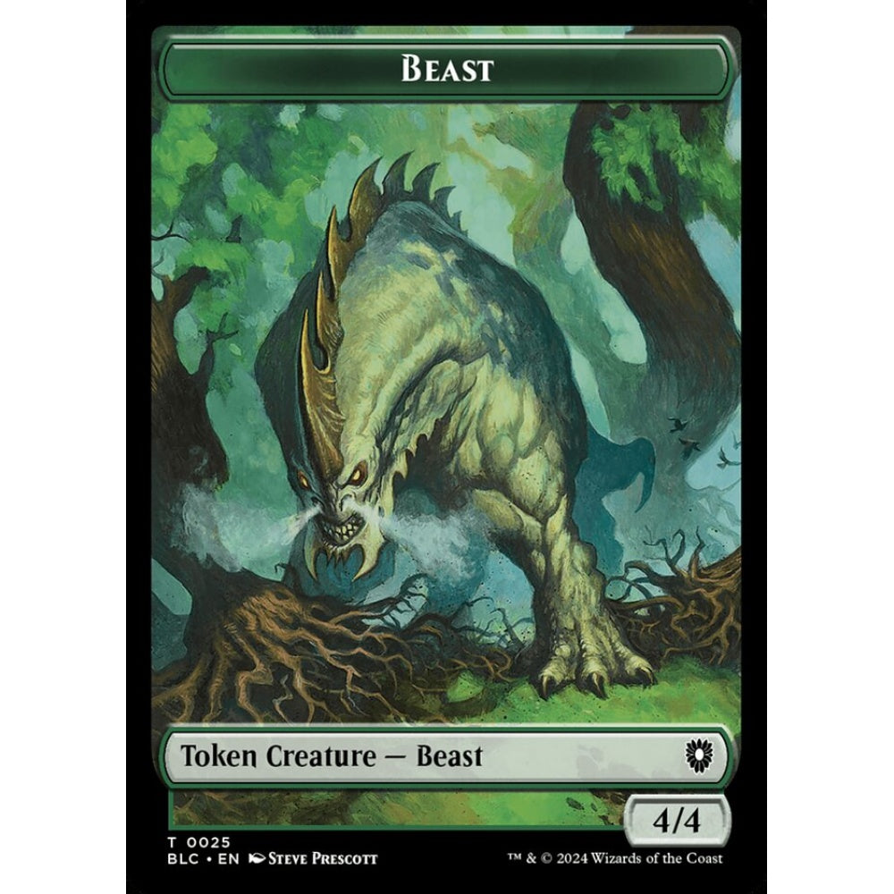 Beast, 25, common, Magic: The Gathering, Bloomburrow