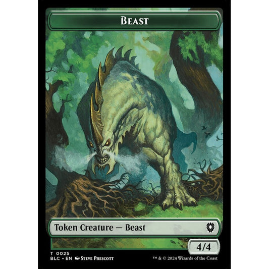 Beast, 25, common, Magic: The Gathering, Bloomburrow
