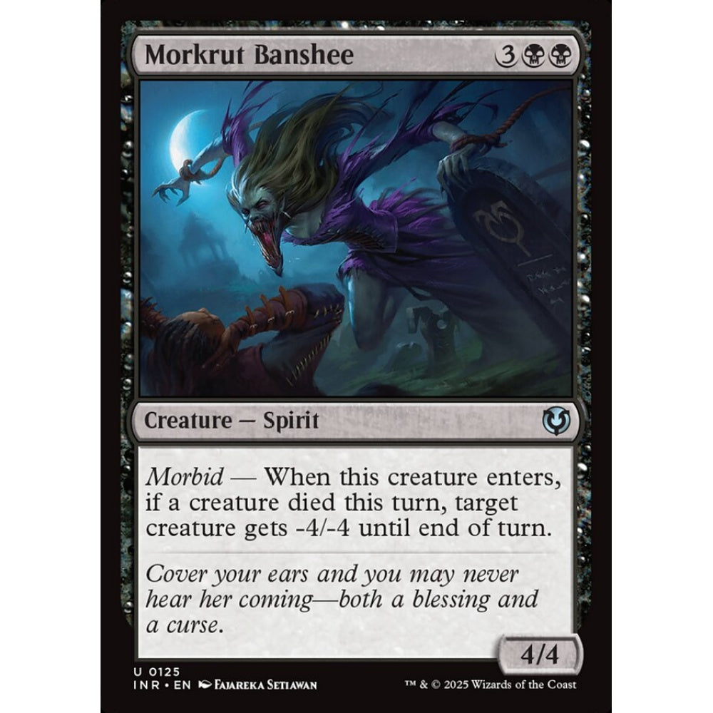 Morkrut Banshee, 125, uncommon, Magic: The Gathering, Innistrad Remastered