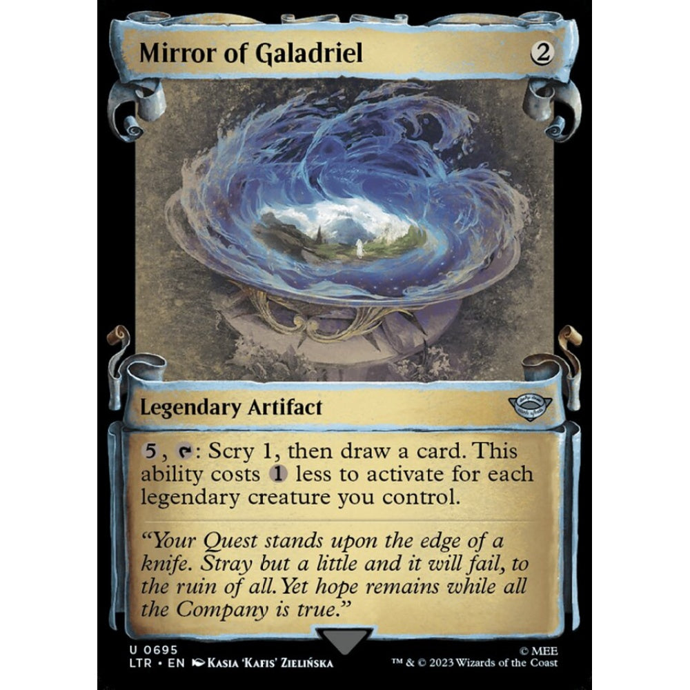 Mirror of Galadriel, uncommon, 695, Magic the Gathering, The Lord of the Rings: Tales of Middle-earth