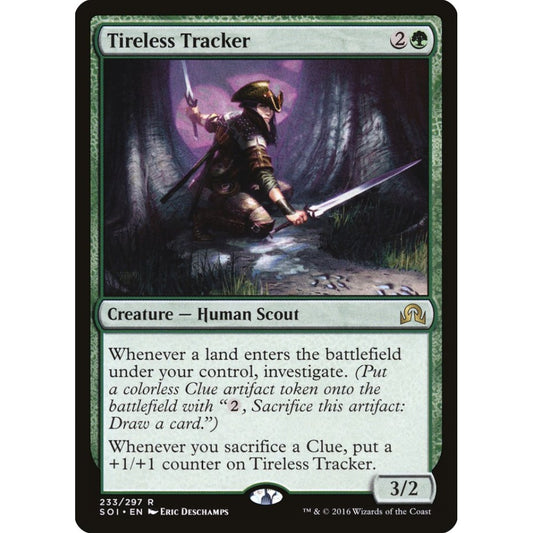 Tireless Tracker rare 233 Magic the Gathering Shadows over Innistrad