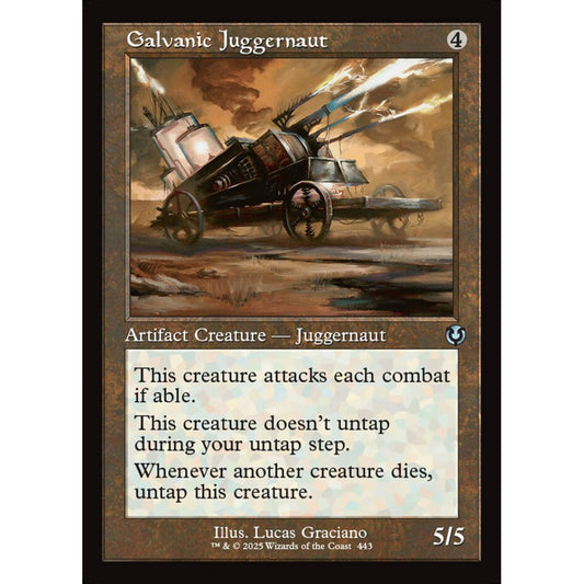 Galvanic Juggernaut, 443, uncommon, Magic: The Gathering, Innistrad Remastered