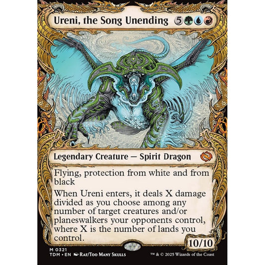 Ureni, the Song Unending mythic 321 Magic the Gathering Tarkir: Dragonstorm