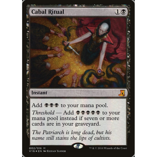 Cabal Ritual mythic 2 Magic the Gathering From the Vault: Lore