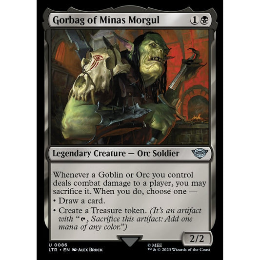 Gorbag of Minas Morgul, uncommon, 86, Magic the Gathering, The Lord of the Rings: Tales of Middle-earth