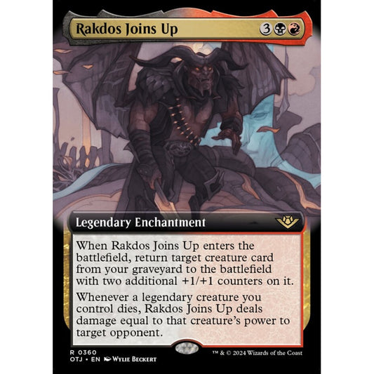 Rakdos Joins Up, 360, rare, Magic: The Gathering, Outlaws of Thunder Junction