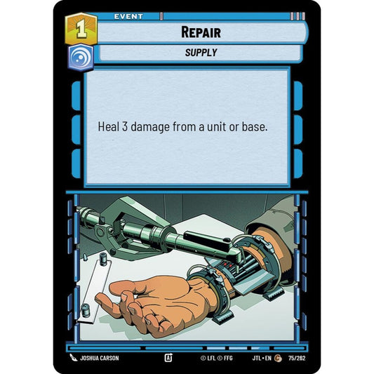 Repair, C, JTL 075), Star Wars Unlimited