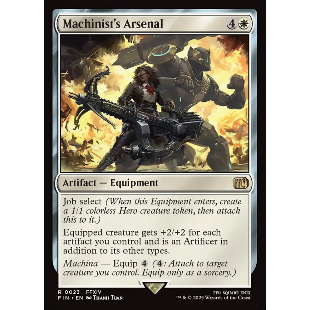 Machinist's Arsenal rare 23 Magic the Gathering Final Fantasy