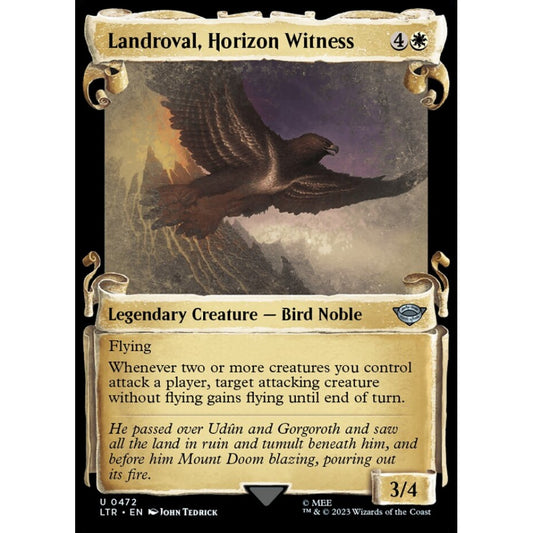 Landroval, Horizon Witness, uncommon, 472, Magic the Gathering, The Lord of the Rings: Tales of Middle-earth