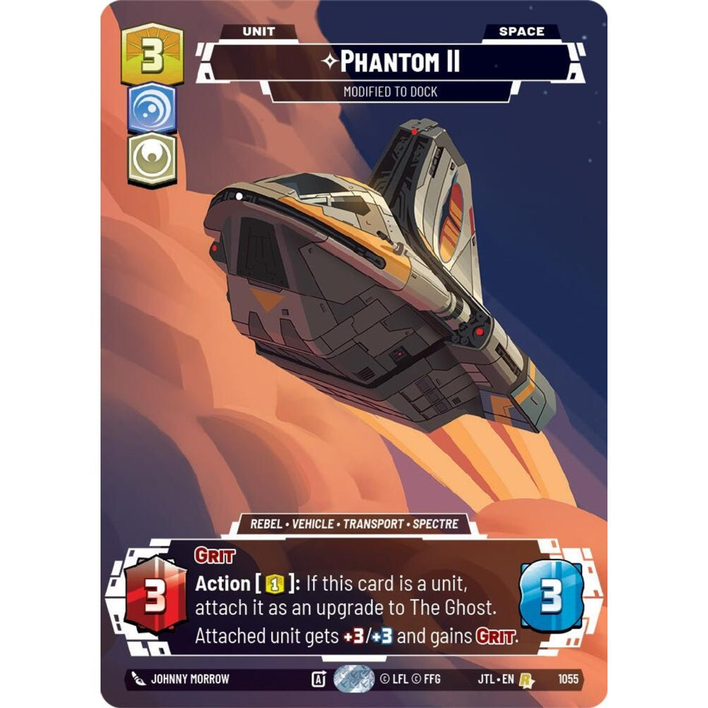 Phantom II, R, JTL 1055) Prestige Foil, Star Wars Unlimited