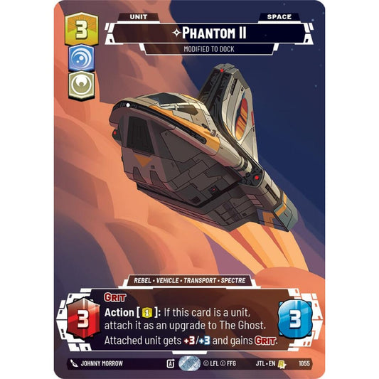 Phantom II, R, JTL 1055) Prestige Foil, Star Wars Unlimited