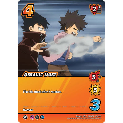 Assault Dust, 120/153, XR-C, UniVersus, MHA06 Jet Burn