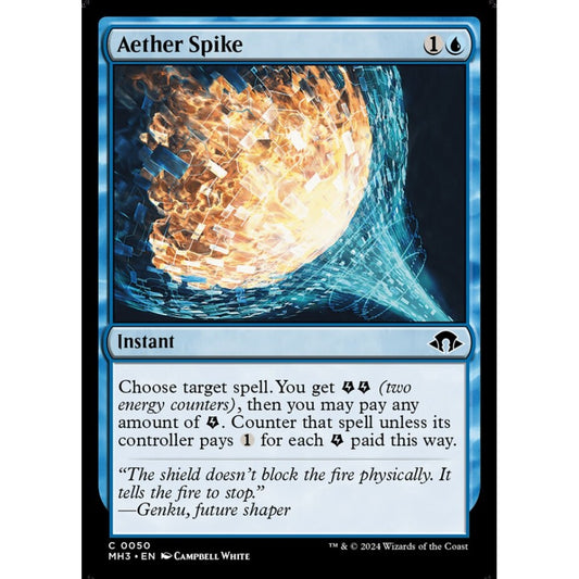 Aether Spike, 50, common, Magic: The Gathering, Modern Horizons 3