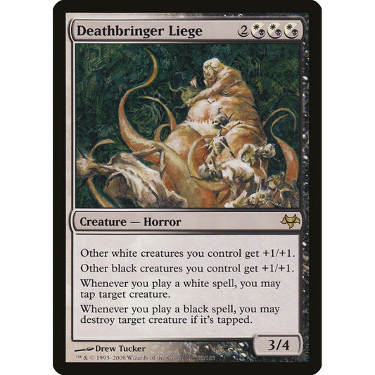 Deathbringer Liege rare 85 Magic the Gathering Eventide Japanese