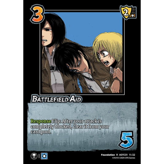 Battlefield Aid, 11/22, R, UniVersus, Attack on Titan: Battle for Humanity