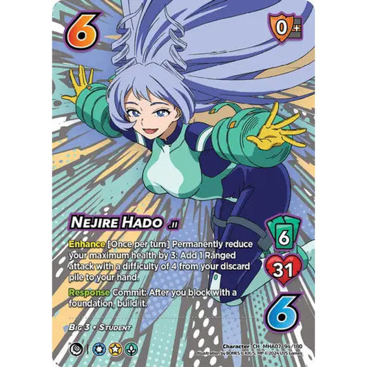 Nejire Hado, 94/180, CH, UniVersus, MHA07 Girl Power