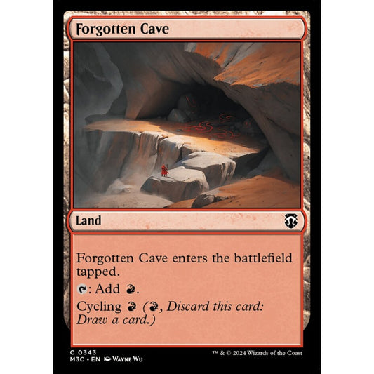 Forgotten Cave, 343, common, Magic: The Gathering, Modern Horizons 3