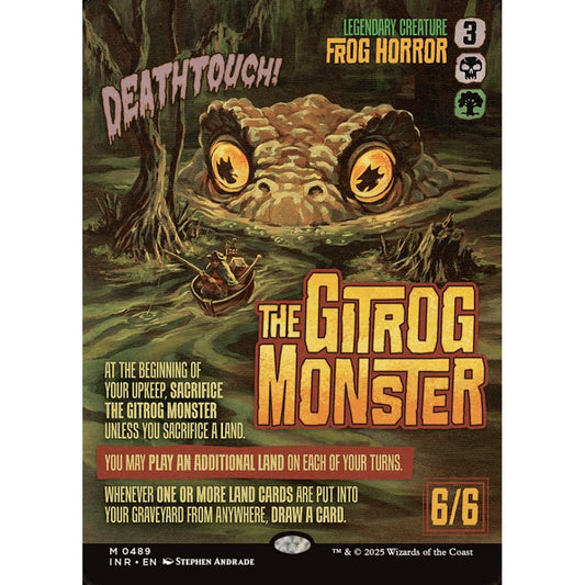 The Gitrog Monster, 489, mythic, Magic: The Gathering, Innistrad Remastered