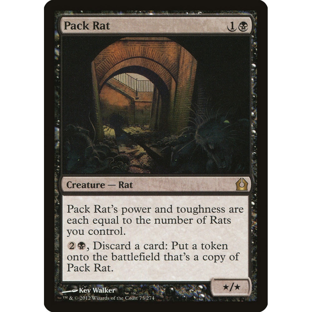 Pack Rat rare 73 Magic the Gathering Return to Ravnica