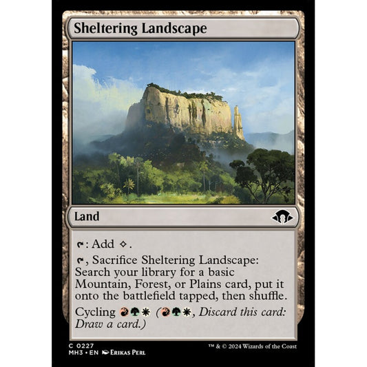 Sheltering Landscape, 227, common, Magic: The Gathering, Modern Horizons 3