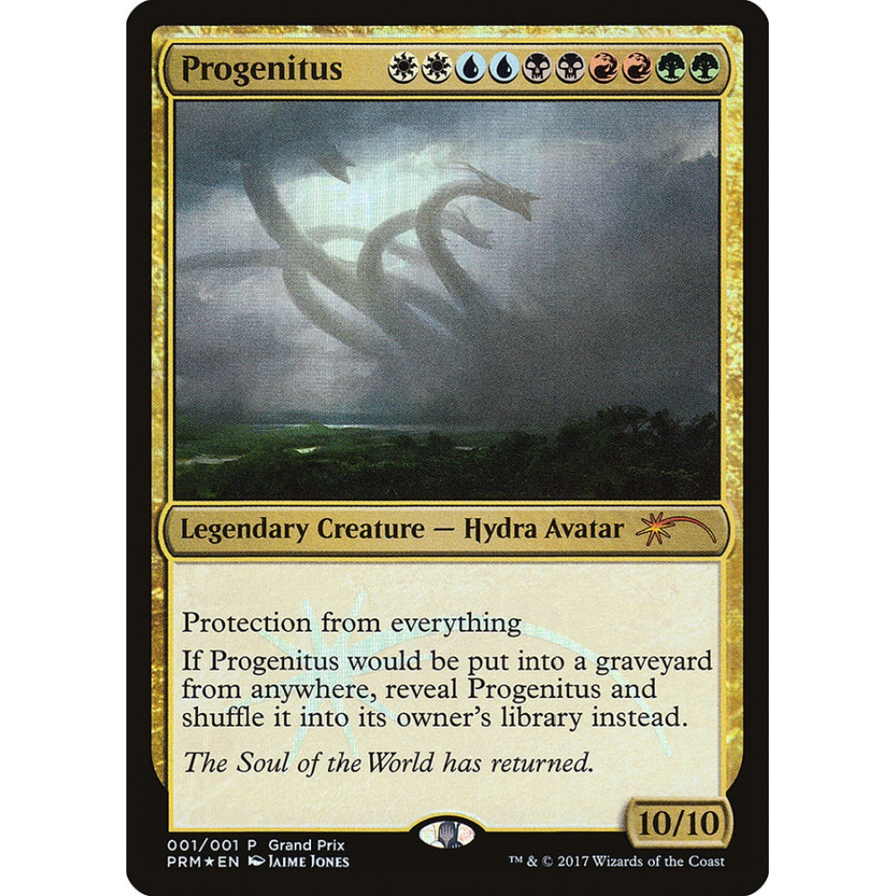 Progenitus mythic 2017 Magic the Gathering Grand Prix Promos