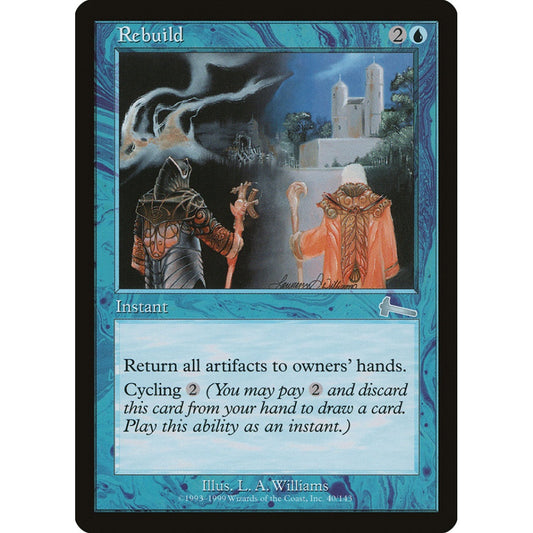 Rebuild uncommon 40 Magic the Gathering Urza's Legacy
