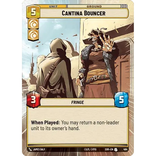 Cantina Bouncer, 464, U, Star Wars Unlimited, Sparks Of Rebellion
