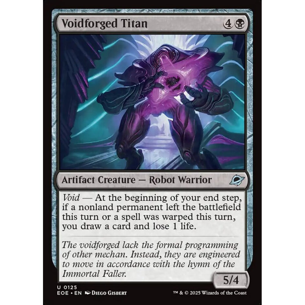 Voidforged Titan uncommon 125 Magic the Gathering Edge of Eternities