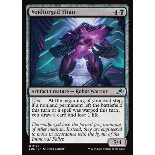 Voidforged Titan uncommon 125 Magic the Gathering Edge of Eternities