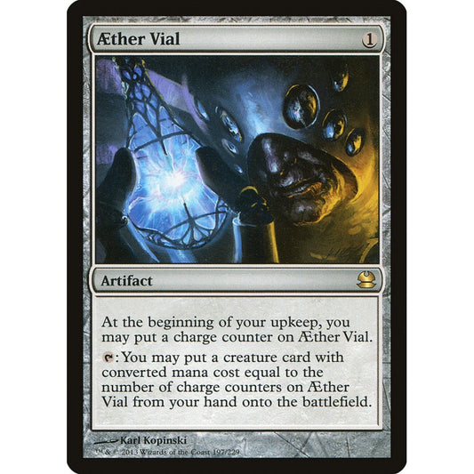 Aether Vial rare 197 Magic the Gathering Modern Masters