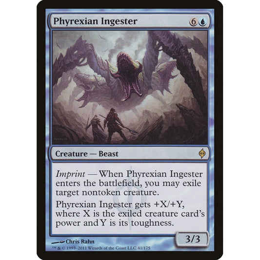 Phyrexian Ingester rare 41 Magic the Gathering New Phyrexia